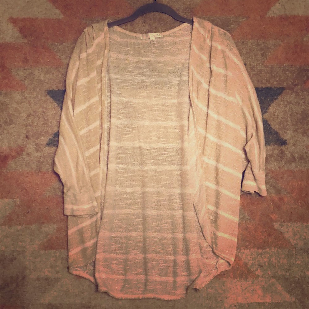 Say What Open Knit Cardigan | Size SM